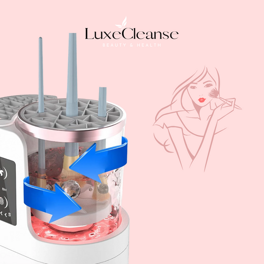 LuxCleanse Pro – Sminkborstrengöring med torkfunktion