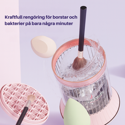 Elektrisk & Laddbar Sminkborstrengörare – TurboClean modell