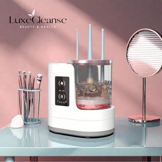 LuxCleanse Pro – Sminkborstrengöring med torkfunktion