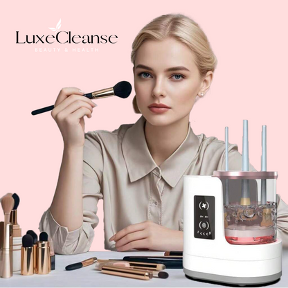 LuxCleanse Pro – Sminkborstrengöring med torkfunktion
